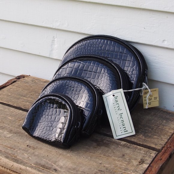 🔥HP🔥Vintage Harve Benard 4 Cosmetic Bag Set NOS! - Picture 4 of 9